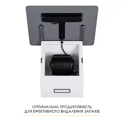 Витяжка декоративна похила Weilor Aura Wds 53 White - мініатюра 6