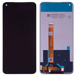Дисплей для Realme 6, чорний, без рамки, High, RMX2001