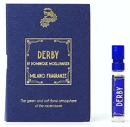 Оригінал Мініатюра Milano Fragranze Derby 2 мл Парфумована вода - мініатюра 1