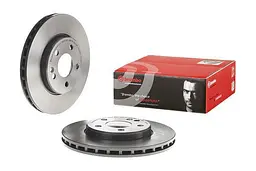 Диск гальмівний передній вентильований Mercedes A-class, B-class 04-12р Brembo (09.8681.11)