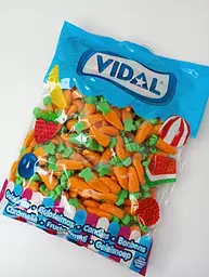 Желейні цукерки Vidal Морква 1 кг