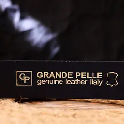 Практичний ремінь для чоловіків із натуральної шкіри Grande Pelle 21471 синій 120 см - мініатюра 9
