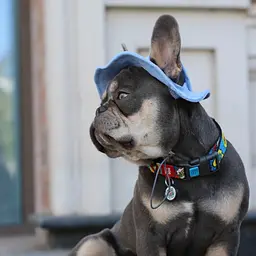 Панама для собак Hat-Dog Блакитна (L) - мініатюра 8