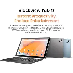 Планшет Blackview Tab 13 6/128GB + SIM карта слот LTE сірий - мініатюра 8
