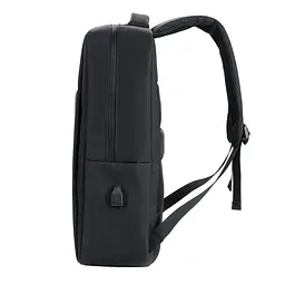 Рюкзак для ноутбука XO 17" CB02 black (CB02-17.black) - мініатюра 2