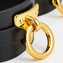 Фіксатори на стегна Thigh Cuffs Upko, італійська шкіра, розмір M - мініатюра 5