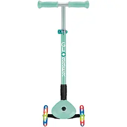 Самокат Globber Primo Foldable Lights м'ятний - мініатюра 3