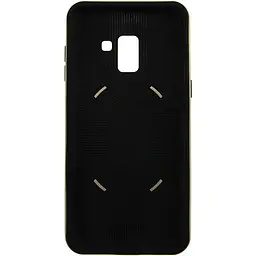 Чохол-накладка iPaky 360° Free Rotation Ring Holder case Samsung Galaxy A8 Plus A730F Gold - мініатюра 5
