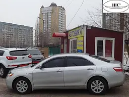Дефлектори вікон вітровики для Toyota Camry V40 2006-2011 4дв Хром молдинг - мініатюра 3