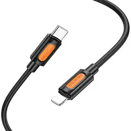 Дата кабель Borofone BX114 Structure Type-C to Lightning 27W (1m) Black - мініатюра 4