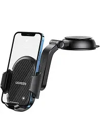 Кріплення для телефонів UGREEN LP405 Waterfall-Shaped Suction Cup Phone Mount чорний (20473)