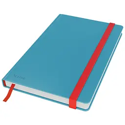 Блокнот А5 80 л Leitz Cosy тверда обкладинка на гумці блакитний (4454-00-61)