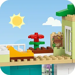 Конструктор LEGO DUPLO Town Сучасний родинний будинок із фігурками 3 в 1, 166 деталей (10470) - мініатюра 14