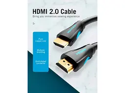 Кабель Vention HDMI to HDMI v1.4 15m Black (VAA-M02-B1500) - мініатюра 11