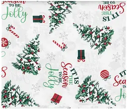 Скатертина Christmas Tree 140х180см 100% поліестер зелений ARDESTO pbe0050352