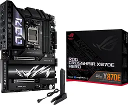 Материнська плата ASUS ROG CROSSHAIR X870E HERO (ROG CROSSHAIR X870E HERO) (Socket AM5, AMD X870E, ATX) - мініатюра 8