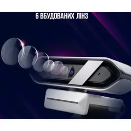 Веб-камера Lorgar Rapax 701 Streaming 2K Blue (LRG-SC701BL) - мініатюра 7