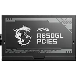 Блок живлення MSI MAG A850GL PCIE5 Black (306-7ZP8A11-CE0) [109821] - мініатюра 5