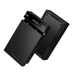 Зовнішня кишеня Корпус для жорсткого диска Ugreen US222 HDD/SSD 3.5 SATA USB 3.0 USP чорний (50422) - мініатюра 3
