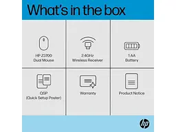 Миша HP Z3700 Dual Silver (758A9AA) - мініатюра 7