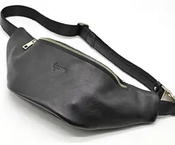 Шкіряна бананка TARWA 14х36х8 см sum0025628 - мініатюра 1