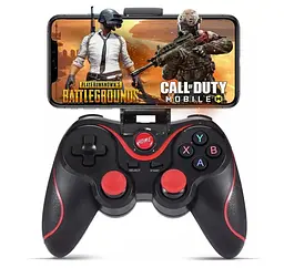 Геймпад Bluetooth джойстик для смартфона Voltronic X-3 PC/PS3/PS4/Android Black - мініатюра 1