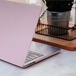 Пластикова накладка (верх та низ) HardShell Matte Case для Apple MacBook Neo 13'' A3404 2026 Pink Sand [169336] - мініатюра 2
