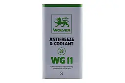 Антифриз WOLVER Antifreeze & Coolant Ready for use G11 -40 ° C зелений 5л