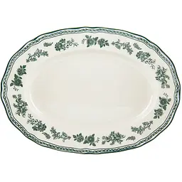 Овальне блюдо Lefard Green Castle порцеляна 25 см (359-503)