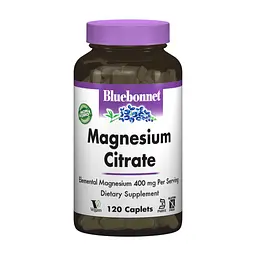 Мінерали Bluebonnet Nutrition Цитрат Магнію, 120 капсул (BLB-00731)