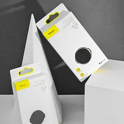 Тримач в машину Baseus Small Ears Series Magnetic Suction Bracket Flat Type срібний (16108) - мініатюра 7