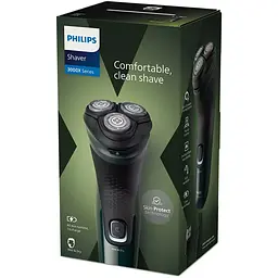 Електробритва Philips Series X3000 X3002/41, темно-зелена - мініатюра 2
