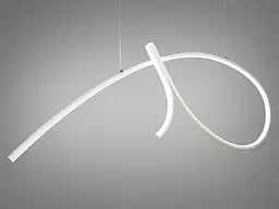 Стильна підвісна LED-люстра 52 Вт Diasha 509WH - мініатюра 3