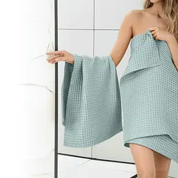 Набір рушників Cosas Cube Mint 2 шт. (SetTowel_95x130_SquaresMint) - мініатюра 7