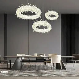 Підвісна кришталева LED-люстра Art 2053/3 - мініатюра 7