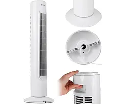 Вентилятор колонний підлоговий DOMOTEC MS-1627 45Вт Білий - мініатюра 3