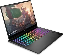 Ноутбук HP OMEN Transcend 14-fb1002ua 14" 3K OLED Intel U9-285H 64GB F2048GB NVD5070-8 DOS чорний - мініатюра 2