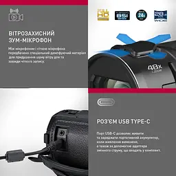 Відеокамера Panasonic HC-V900E-K цифрова - мініатюра 5