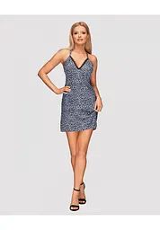 Сорочка Obsessive Nadines L/XL (блакитний) - мініатюра 6