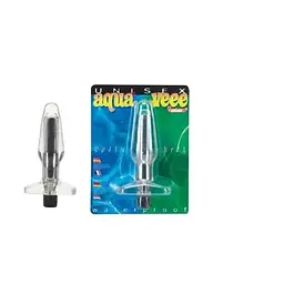 Seven Creations Aqua Vee Butt Plug - Анальна пробка з віброкулею Seven Creations DEL7466 96695 - мініатюра 2