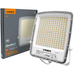 LED прожектор Videx F5 150W 3000-5000-6500K 230V білий (VL-F5-150CW) - мініатюра 3