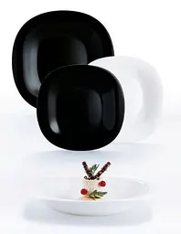 Сервіз столовий Carine Black&White, 18 предметів Luminarc kuh0016214