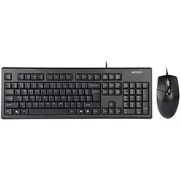 Комплект (клавіатура + миша) A4tech KR-8372 USB Black