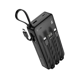Універсальна мобільна батарея HOCO Night tide power bank with 4 cables J146A 20000mAh |1USB/1Type-C, 2A|