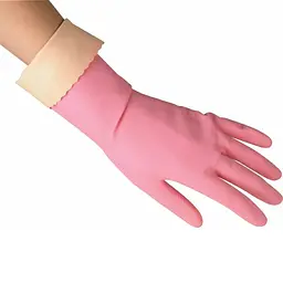 Рукавички латексні Vileda Sensitive Comfort для делікатних робіт розмір М 1 пара (4003790006883) - мініатюра 2