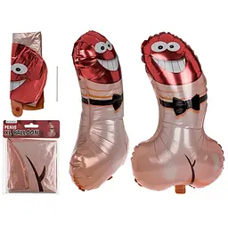 Балон XL Balloon, Penis, approx 44,5 x 74 cm GRAJMY RAZEM 74-2658 102789 - мініатюра 4