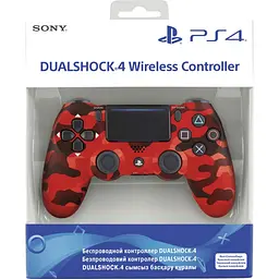Геймпад Sony DualShock 4 V2 Red Camouflage (9950004) [132047] - мініатюра 5