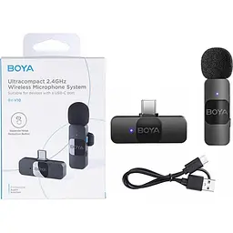 Мікрофонна радіосистема Boya BY-V10 [95482] - мініатюра 4
