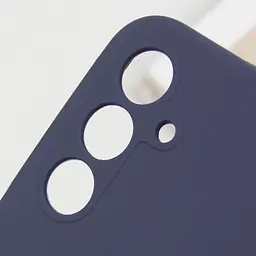 Чохол Silicone Cover Lakshmi Full Camera (AAA) для Samsung Galaxy A26 5G Темно-синій / Midnight blue - мініатюра 6