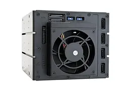 Зовнішня кишеня Chieftec CBP-3141SAS 3x5.25" - 4x3.5" HDDs Hot-Swap Aluminium (CBP-3141SAS) - мініатюра 3